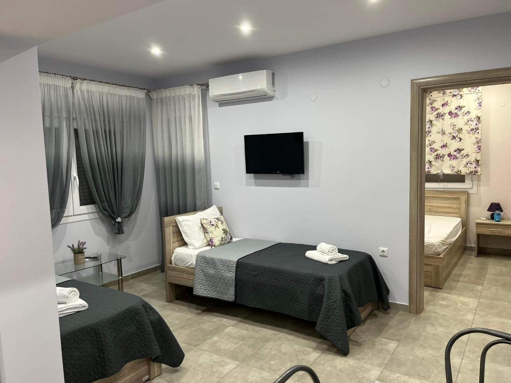 Ferienwohnung Kaiafas Luxury Philoxenia Néa Péramos Zimmer foto