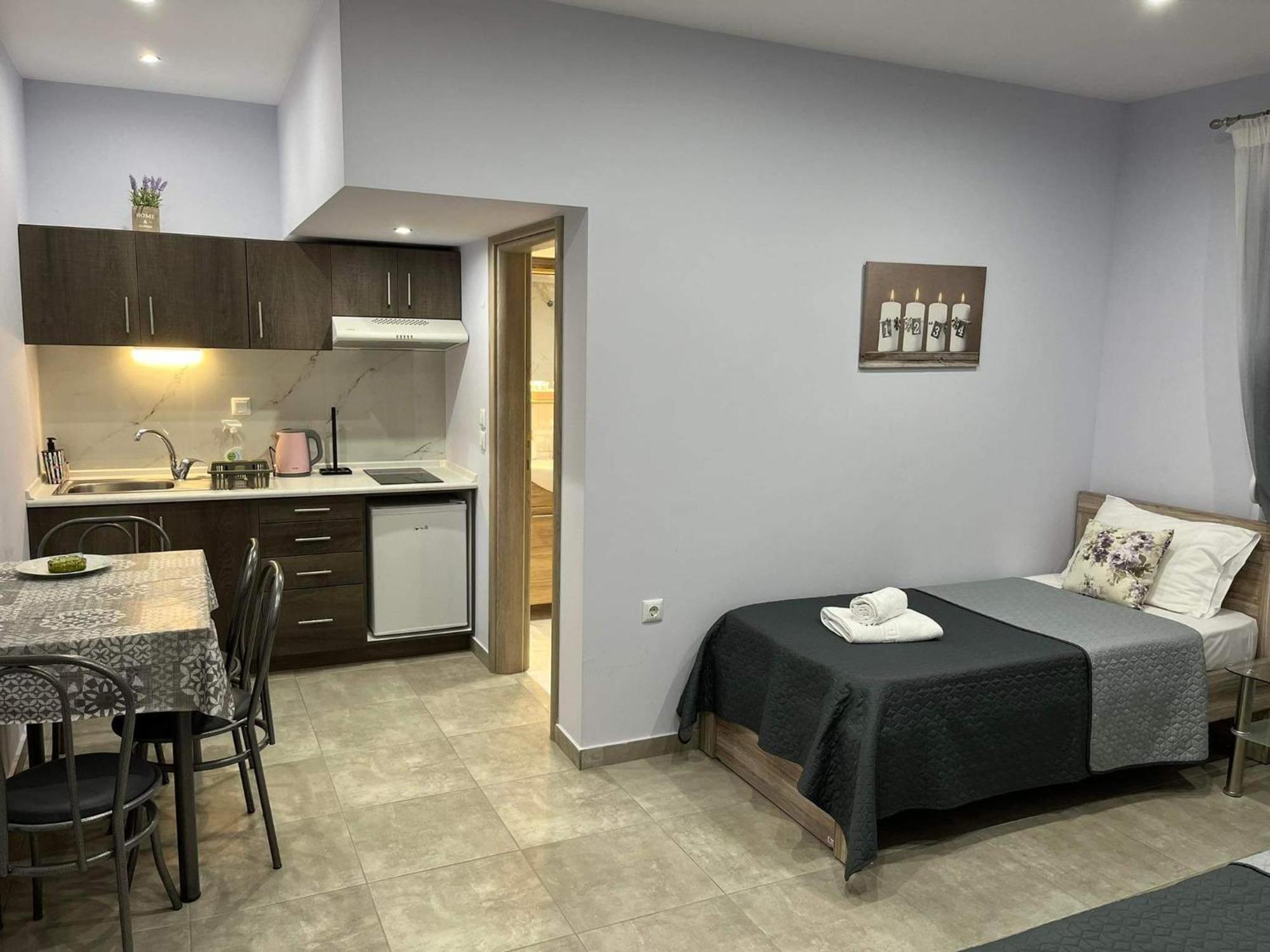 Ferienwohnung Kaiafas Luxury Philoxenia Néa Péramos Zimmer foto